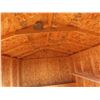 Image 8 : Sheet Metal Yard Shed 8' × 12' on Treated Skids