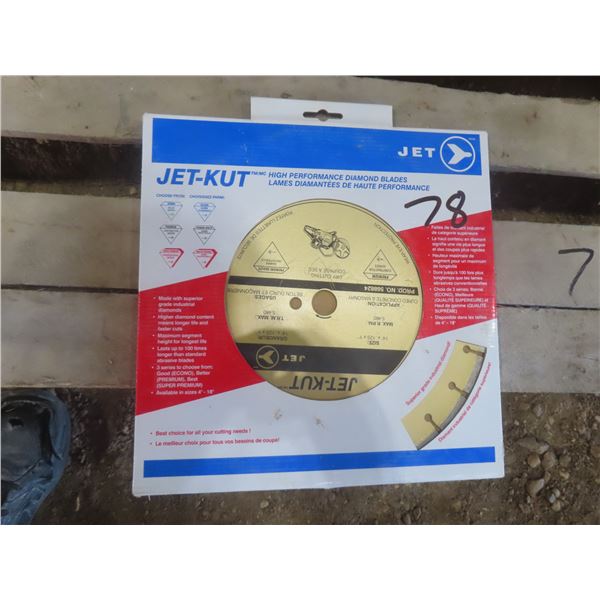 New Jet 14" Concrete Blade #568824