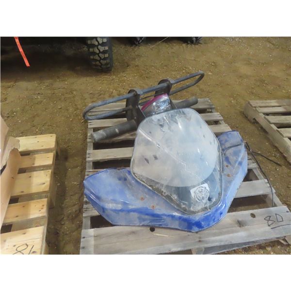 2009 Yamaha Kodiak Windshield and Bumper