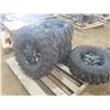 Image 6 : 4 New Tires on Rims – 27 × 9.00R14 and 27 × 11R14