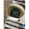 Image 2 : C9 Indoor/Outdoor Incandescent Christmas Light Bulbs - Over 280 Bulbs. Most Green/Blue
