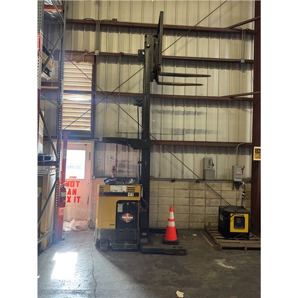 Caterpillar NRR30 Electric Stand-Up Forklift, 3k Capacity (Needs Repair)