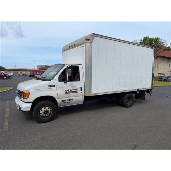 2004 Ford E350 Super Duty Box Truck 115,783 Miles Lic.984 TRJ (Starts & Runs)