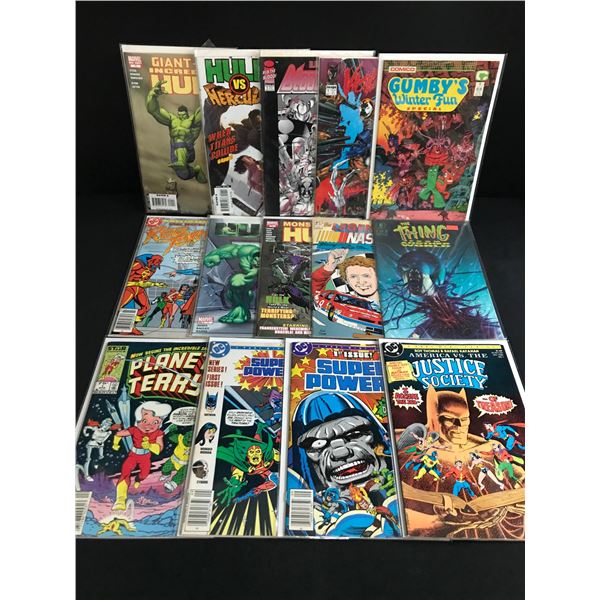 LOT OF 14 MIXED TITLE COMICS - VARIOUS PUBLISHERS