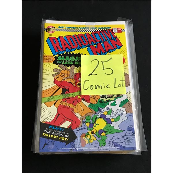 LOT OF 25 COMICS