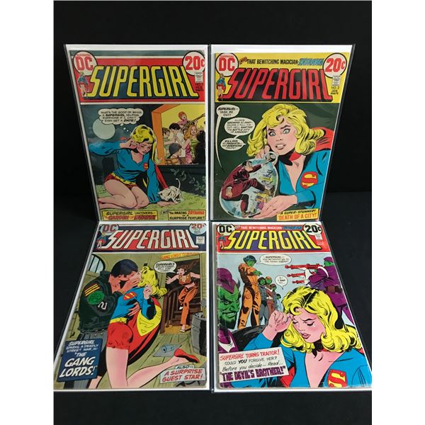 LOT OF 4 SUPERGIRL COMICS - DC COMICS