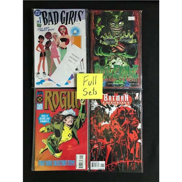 LOT OF 4 MIXED TITLE COMICS - DC COMICS