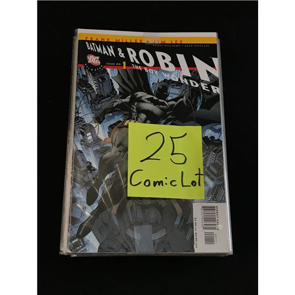 LOT OF 25 COMICS