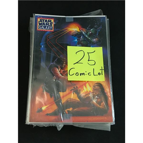 LOT OF 25 COMICS