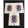 Image 1 : LOT OF 3 NHL ALL STARS STAMP BOOKLETS