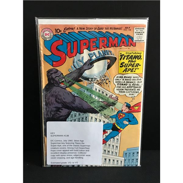 SUPERMAN #138 (1960) - DC COMICS