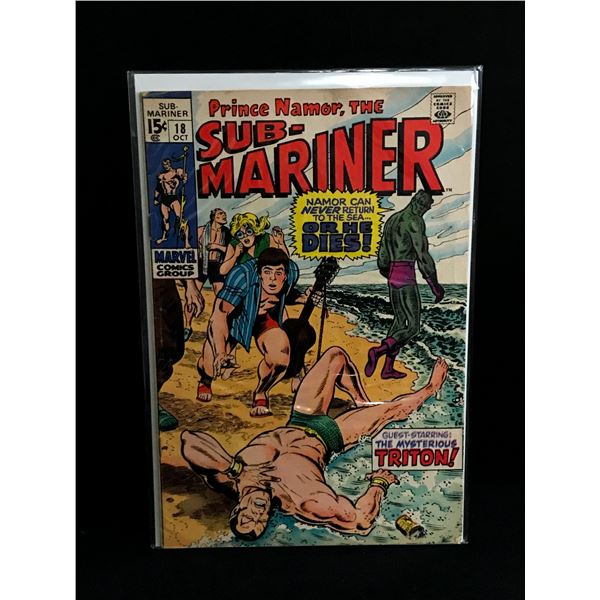 SUB-MARINER #18 - MARVEL COMICS