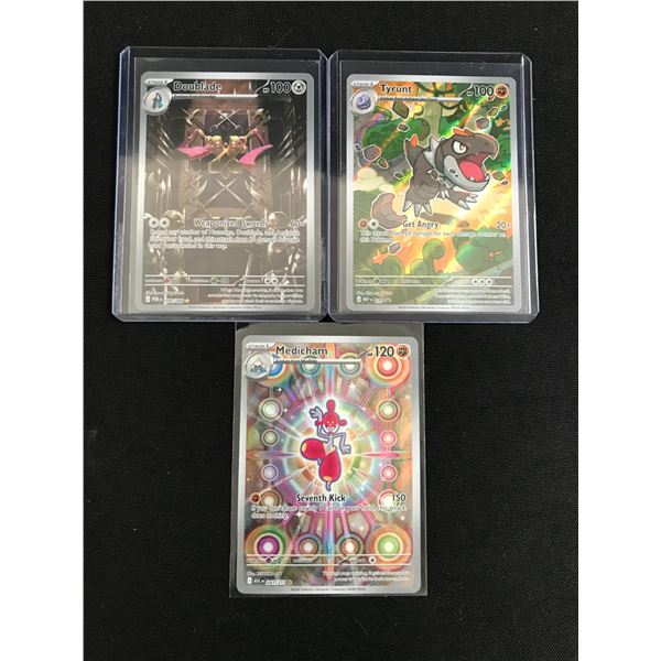 LOT OF 3 POKEMON TCG TRADING CARDS - RARES
