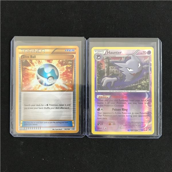 LOT OF 2 POKEMON TCG TRADING CARDS - RARES