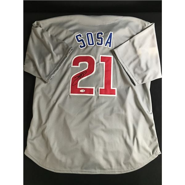 SAMMY SOSA SIGNED CHICAGO JERSEY - JSA COA