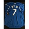 Image 1 : BOBBY WITT JR SIGNED KANSAS CITY ROYALS BASEBALL JERSEY - BECKETT COA