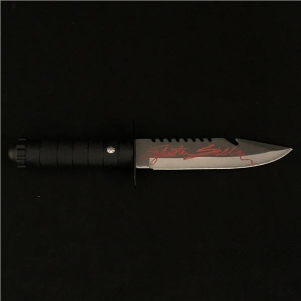 SYLVESTER STALLONE SIGNED KNIFE - KB COA