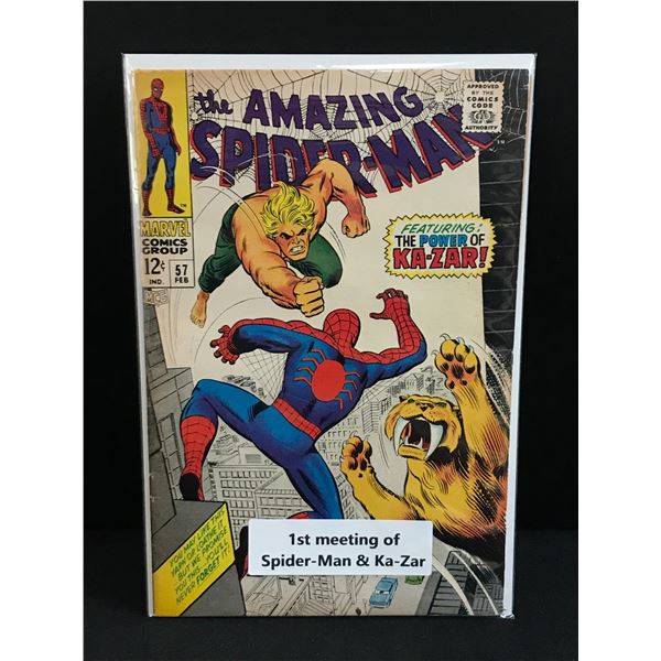 THE AMAZING SPIDERMAN #57 - MARVEL COMICS