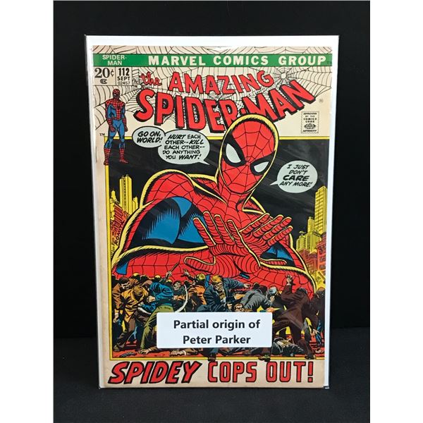 THE AMAZING SPIDERMAN #112 - MARVEL COMICS