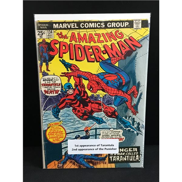 THE AMAZING SPIDERMAN #134 2ND APP OF THE PUNISHER - MARVEL COMICS