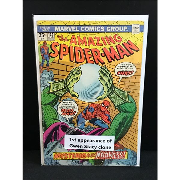 THE AMAZING SPIDERMAN #142 1ST APP OF GWEN STACY CLONE - MARVEL COMICS