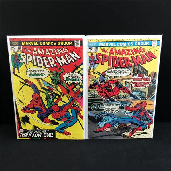LOT OF 2 AMAZING SPIDERMAN COMICS - MARVEL COMICS