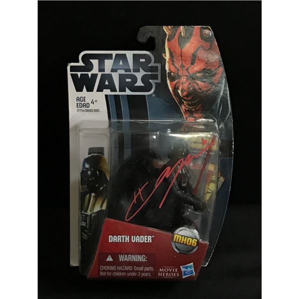 RAY PARK SIGNED DARTH MAUL STAR WARS ACTION FIGURE - WWOC COA