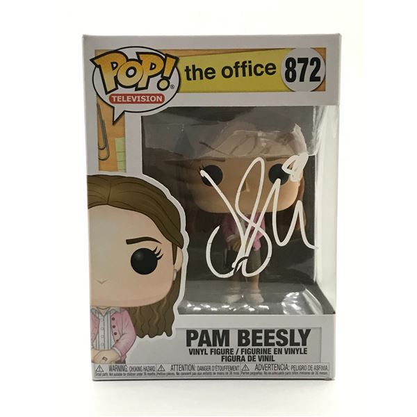 JENNA FISCHER SIGNED PAM THE OFFICE FUNKO POP - KB COA