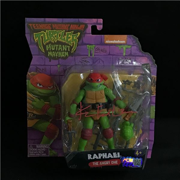 KEVIN EASTMAN SIGNED RAPHAEL TEENAGE MUTANT NINJA TURTLES ACTION FIGURE - ACE COA