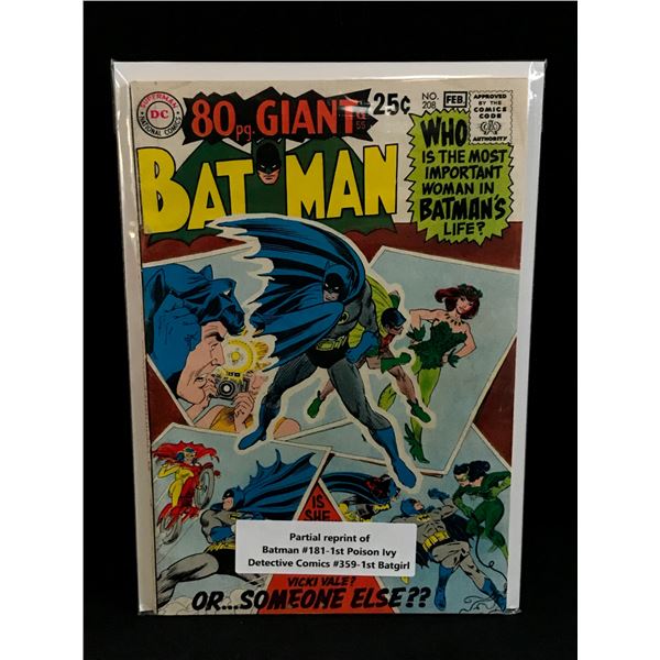 BATMAN #181 1ST POISON IVY - DC COMICS