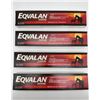 Image 4 : Four (4) Eqvalan Horse Dewormer Tubes