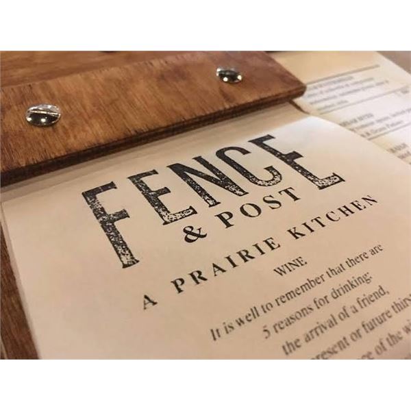 Fence and Post  Gift Certificate
