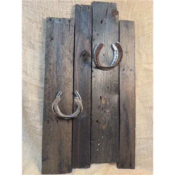 Custom Wood & Horseshoe Hanger