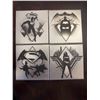 Image 5 : 2016 Royal Canadian Mint Batman v Superman Silver Coin Set, 4 x $10, 99.99% Pure Silver