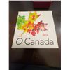 Image 1 : 2014 Royal Canadian Mint $10 Fine Silver Coin O Canada - Bison 99.99% Pure Silver