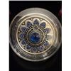 Image 2 : 2017 $3 Fine Silver Coin Zodiac Series Sagittarius RCM 99.99% Swarovski Edition