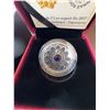 Image 2 : 2017 $3 Fine Silver Coin Zodiac Series Capricorn with Swarovski Crystal RCM