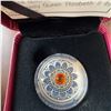 Image 4 : 2017 $3 Fine Silver Coin Zodiac Series Gemini with Swarovski Crystal, 99.99% Pure Silver