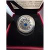 Image 2 : 2023 Royal Canadian Mint $3 Fine Silver Coin Zodiac Series with Crystal Accent, 7.96g