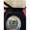 Image 2 : 2017 $3 Fine Silver Coin - Zodiac Series: Libra with Swarovski Crystal