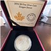Image 1 : 2016 $8 Fine Silver Coin Dragon Dance Royal Canadian Mint 99.99% Pure Silver