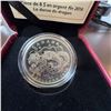 Image 2 : 2016 $8 Fine Silver Coin Dragon Dance Royal Canadian Mint 99.99% Pure Silver