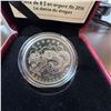 Image 3 : 2016 $8 Fine Silver Coin Dragon Dance Royal Canadian Mint 99.99% Pure Silver