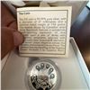 Image 1 : 2016 $10 Fine Silver Coin Celebration of Love Royal Canadian Mint with Swarovski