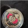 Image 1 : 2018 $3 Fine Silver Coin Celebration of Love 99.99% Pure Silver Canada