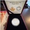 Image 1 : 2016 $8 Fine Silver Coin Dragon Dance Royal Canadian Mint with Box