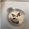 Image 4 : 2017 Canada $3 Fine Silver Coin Monarch Butterfly Swarovski Crystal Ode to Love
