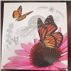Image 8 : 2017 Canada $3 Fine Silver Coin Monarch Butterfly Swarovski Crystal Ode to Love