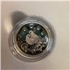 Image 1 : 2015 Canada $10 Fine Silver Coin Love Doves with Swarovski Elements in Case