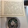 Image 4 : 2015 Canada $10 Fine Silver Coin Love Doves with Swarovski Elements in Case